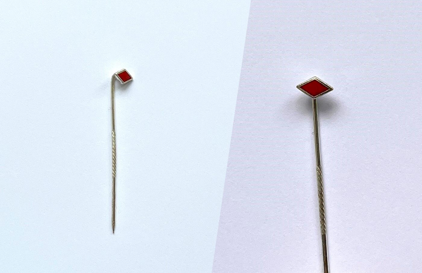 Anstecknadel Westwegnadel